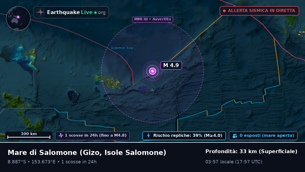Mare di Salomone (Isole Salomone)
