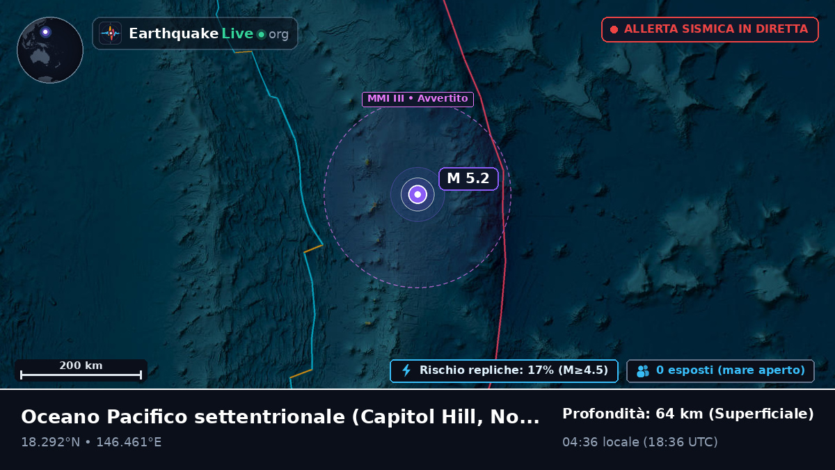 Oceano Pacifico settentrionale (Northern Mariana Islands)