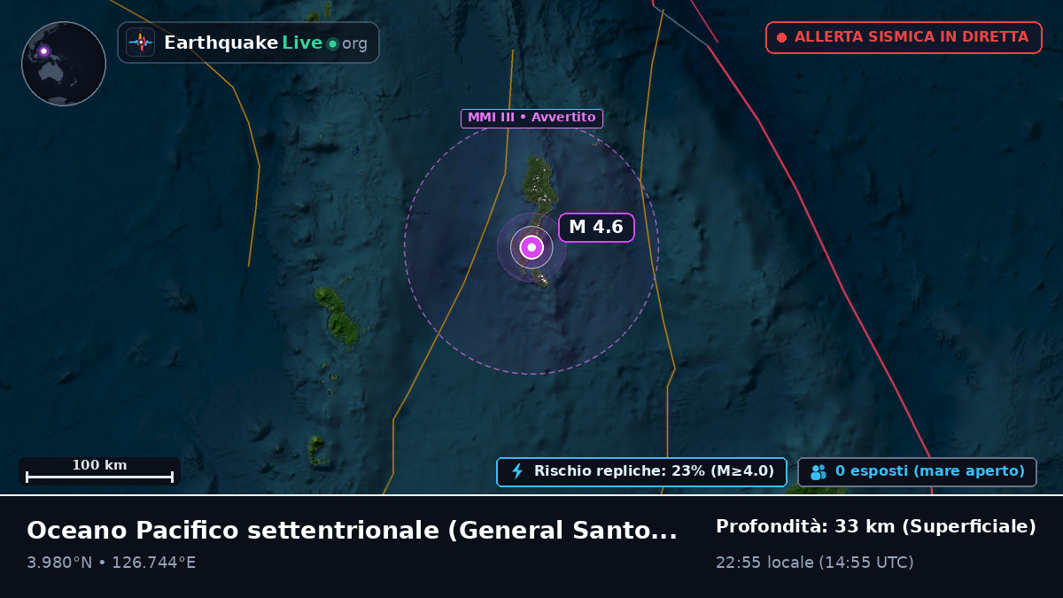 Oceano Pacifico settentrionale (Filippine)