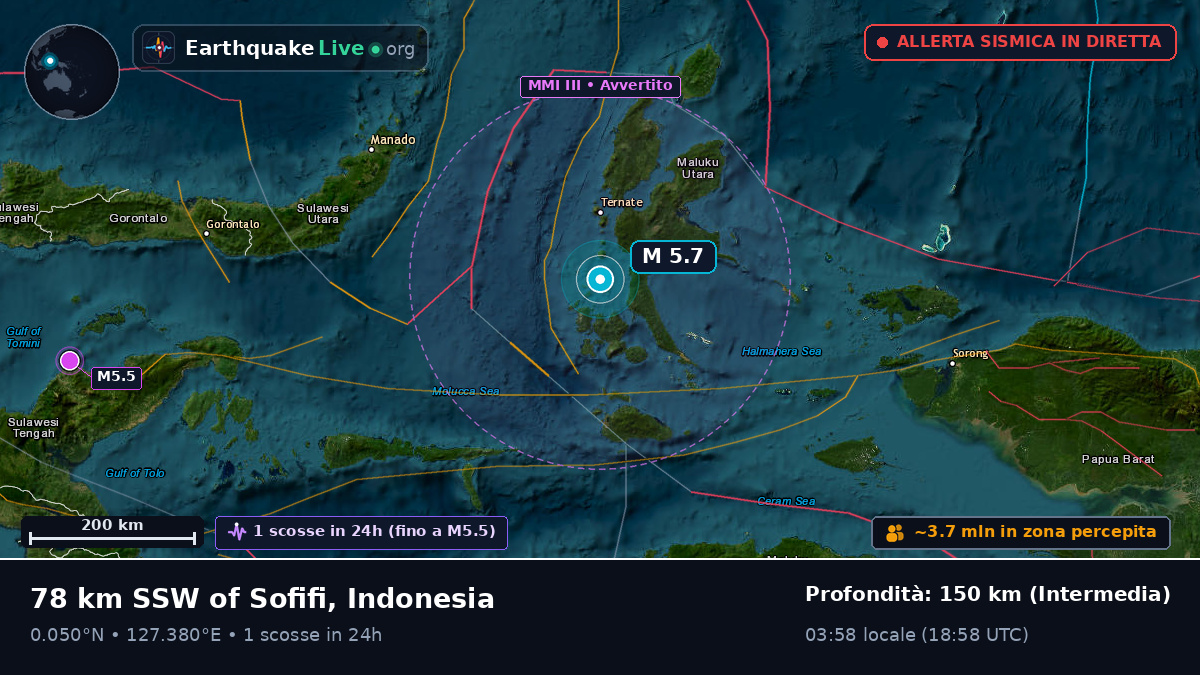 Mare delle Molucche (Indonesia)