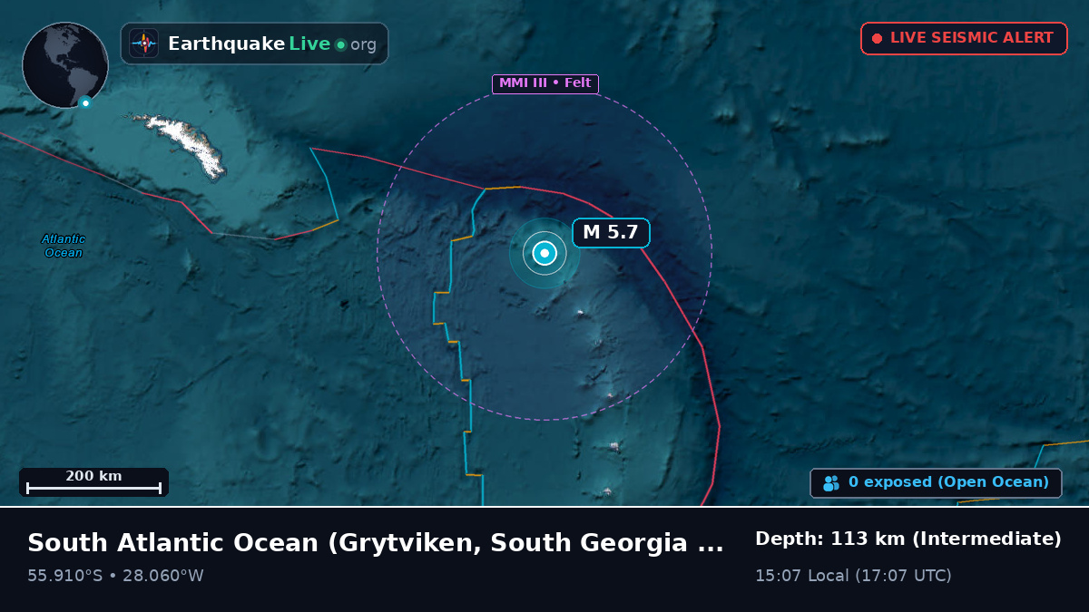 South Atlantic Ocean (South Georgia and the Islands)