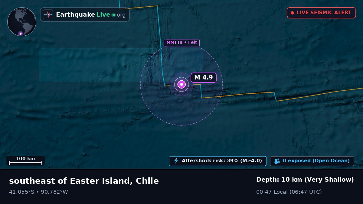 South Pacific Ocean (Chile)