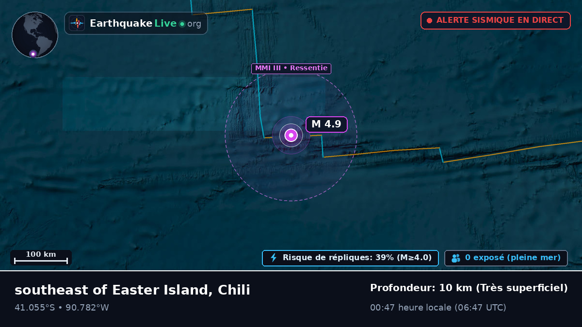 Océan Pacifique Sud (Chili)