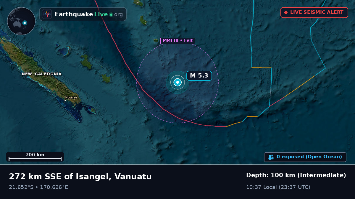 South Pacific Ocean (New Caledonia)