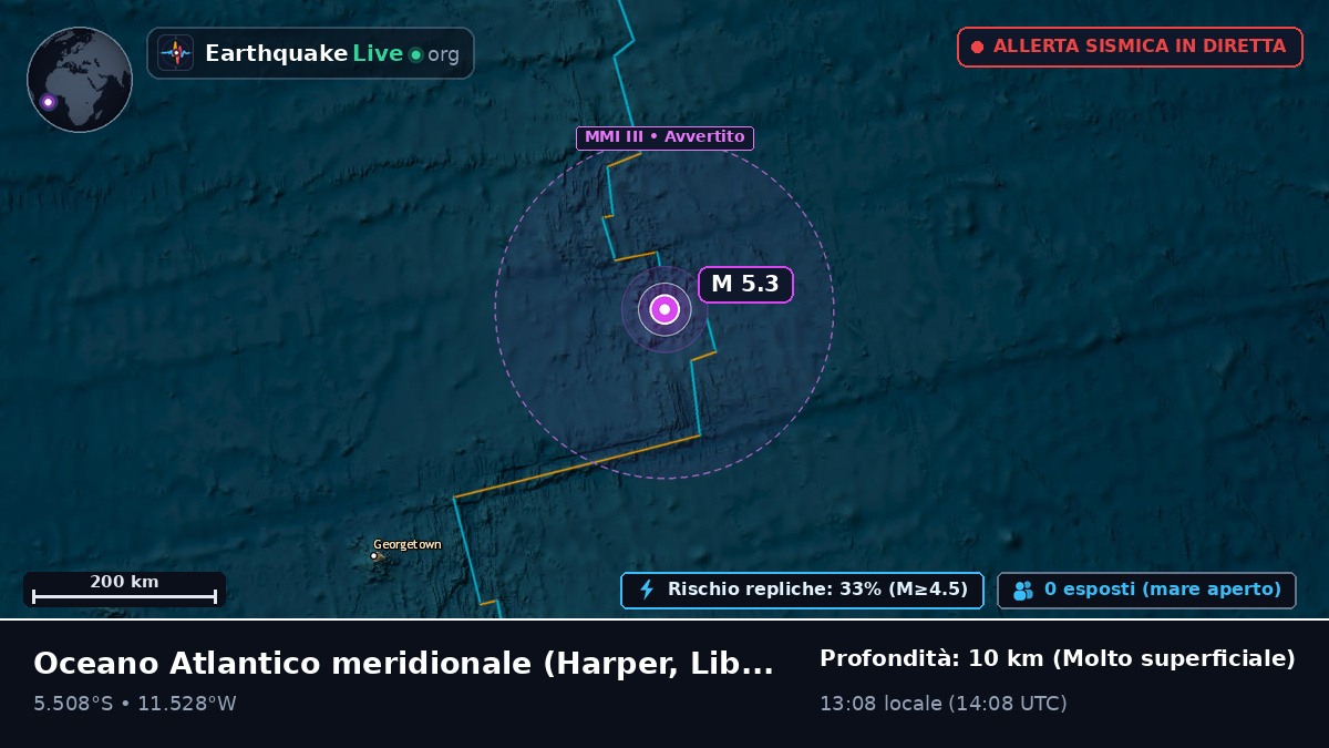 Oceano Atlantico meridionale (Liberia)