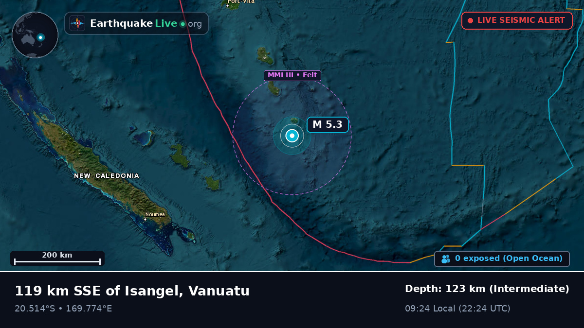South Pacific Ocean (Vanuatu)