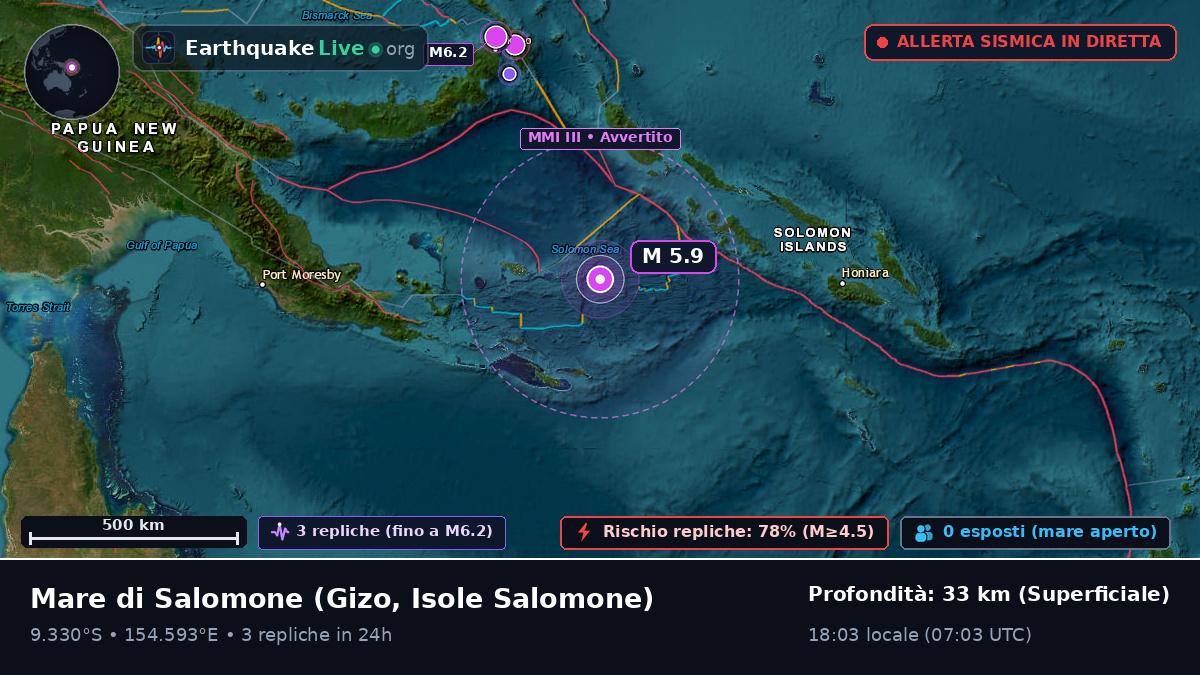 Mare di Salomone (Isole Salomone)
