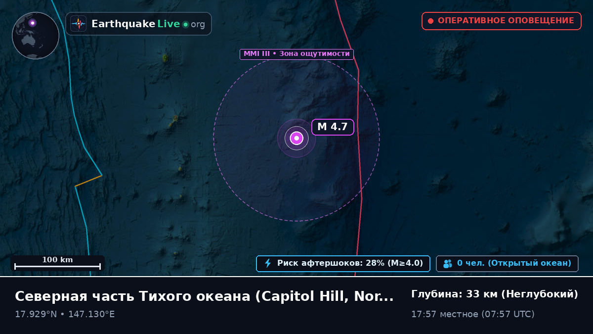 Северная часть Тихого океана (Northern Mariana Islands)