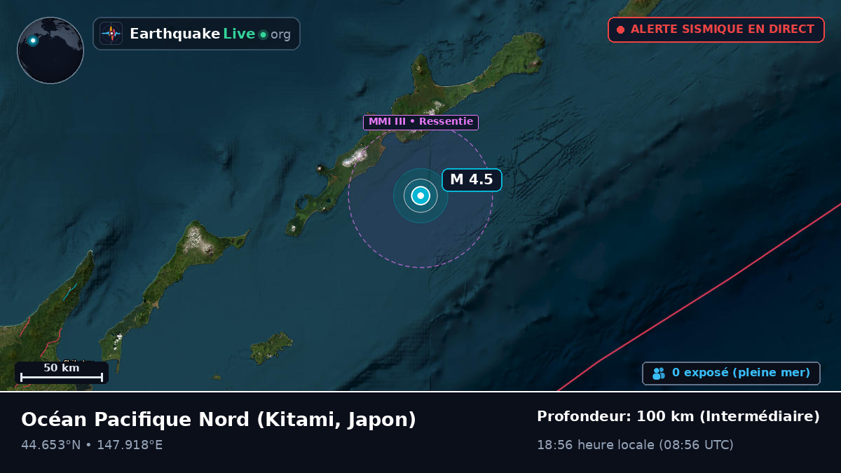 Océan Pacifique Nord (Japon)