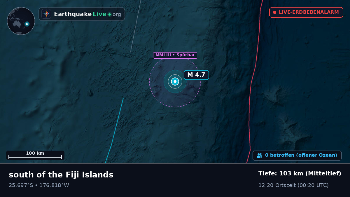 Südpazifik (Kermadec Islands)