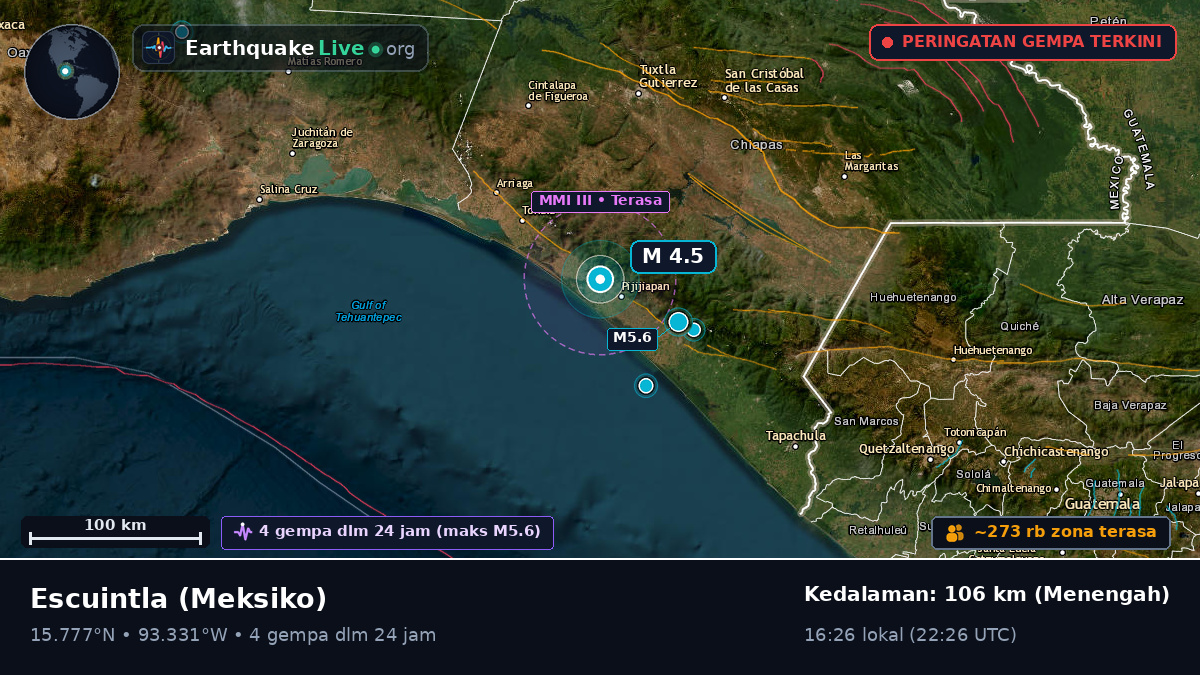 Chiapas, Meksiko