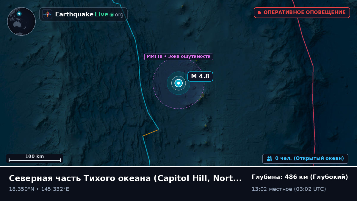 Северная часть Тихого океана (Northern Mariana Islands)