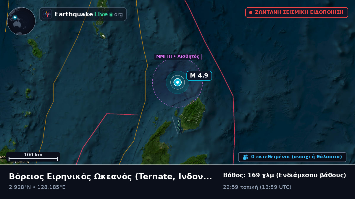 Βόρειος Ειρηνικός Ωκεανός (Ινδονησία)