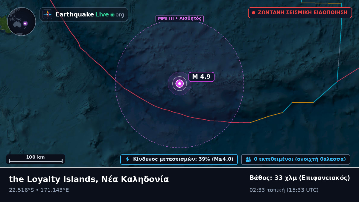 Νότιος Ειρηνικός Ωκεανός (Νέα Καληδονία)