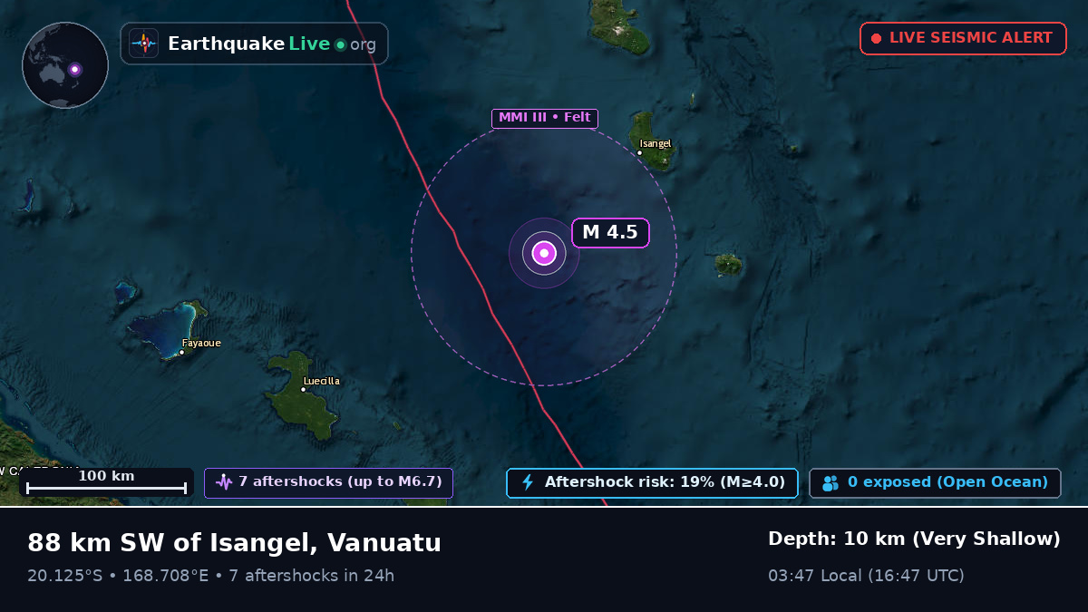 South Pacific Ocean (Vanuatu)