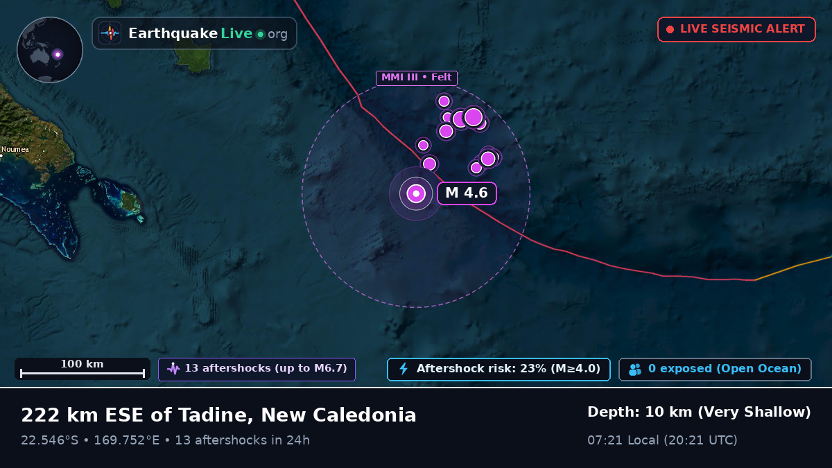 South Pacific Ocean (New Caledonia)