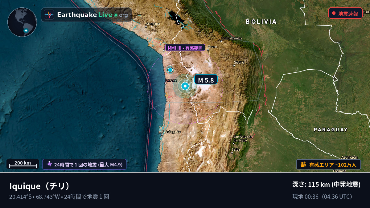 Tarapacá, チリ