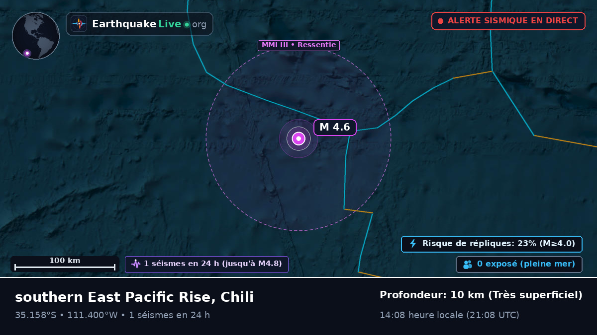 Océan Pacifique Sud (Chili)