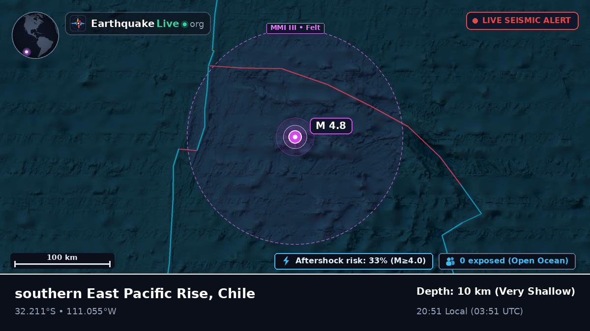 South Pacific Ocean (Chile)