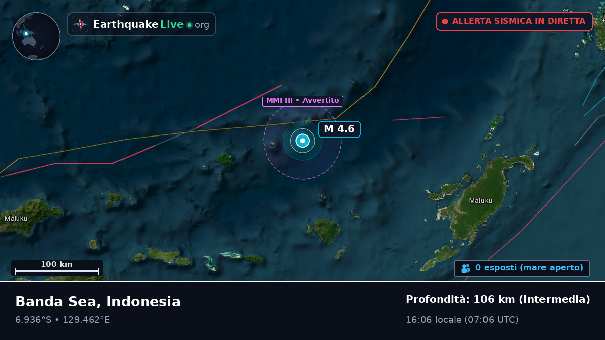 Mare di Banda (Indonesia)