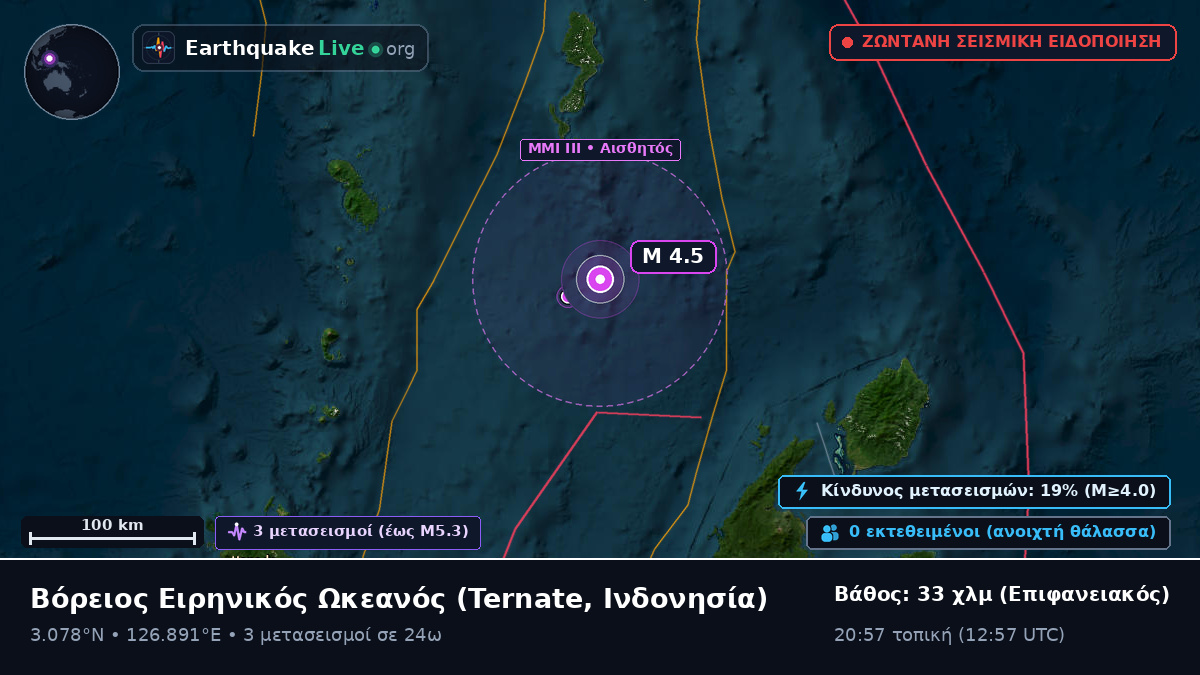 Βόρειος Ειρηνικός Ωκεανός (Ινδονησία)