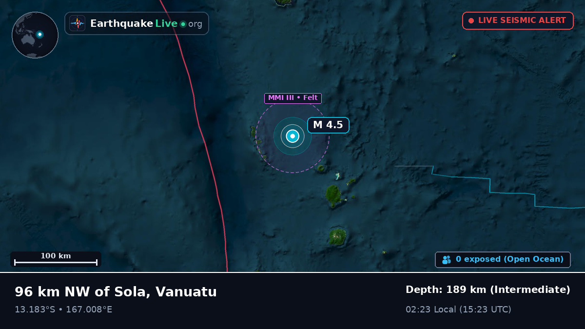 South Pacific Ocean (Vanuatu)