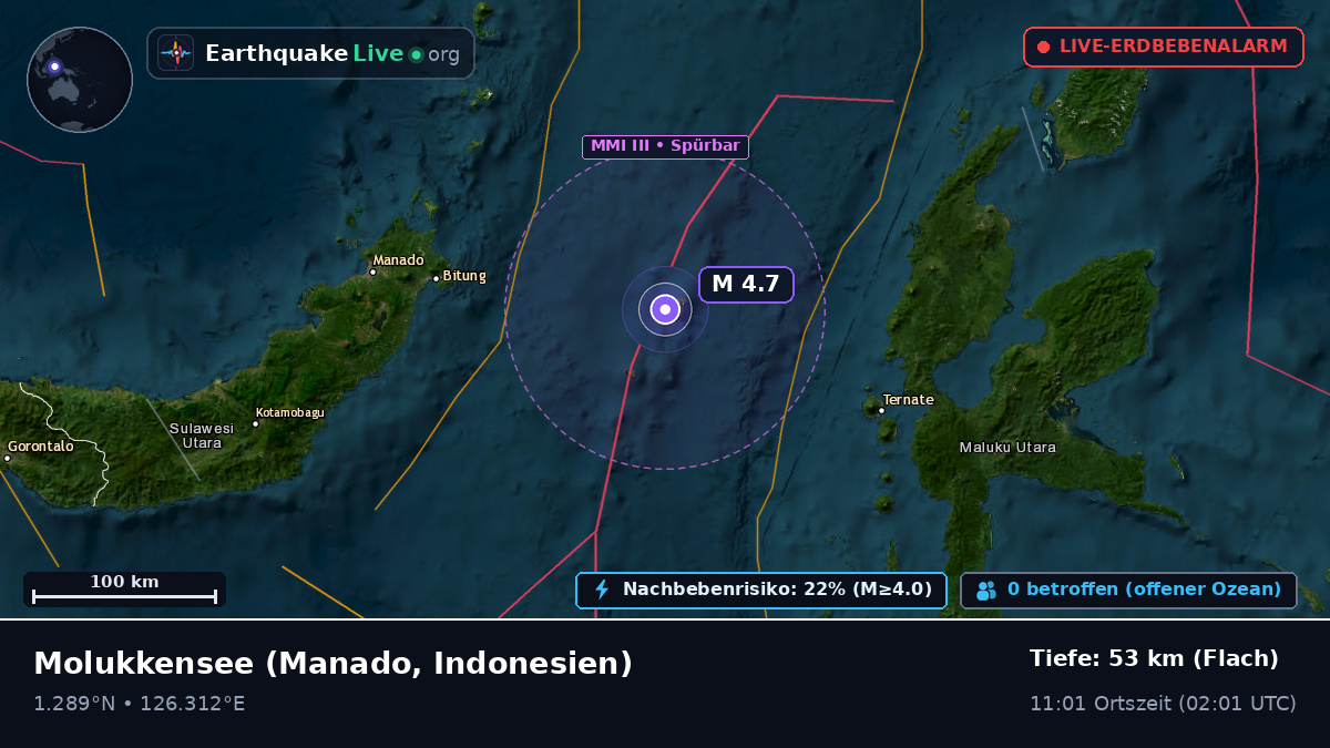 Molukkensee (Indonesien)