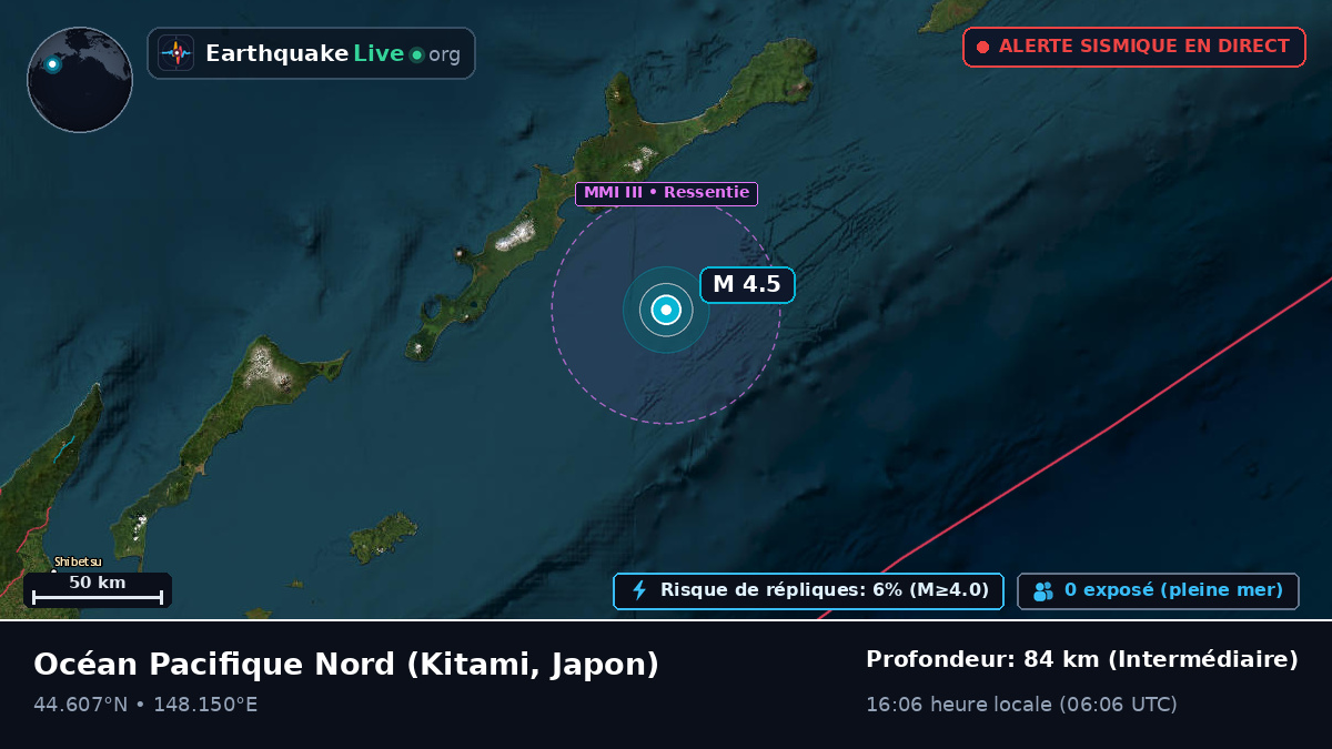 Océan Pacifique Nord (Japon)
