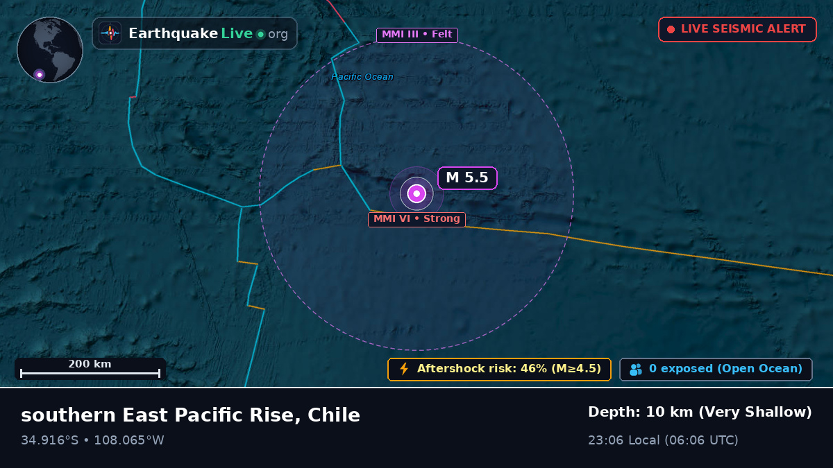 South Pacific Ocean (Chile)