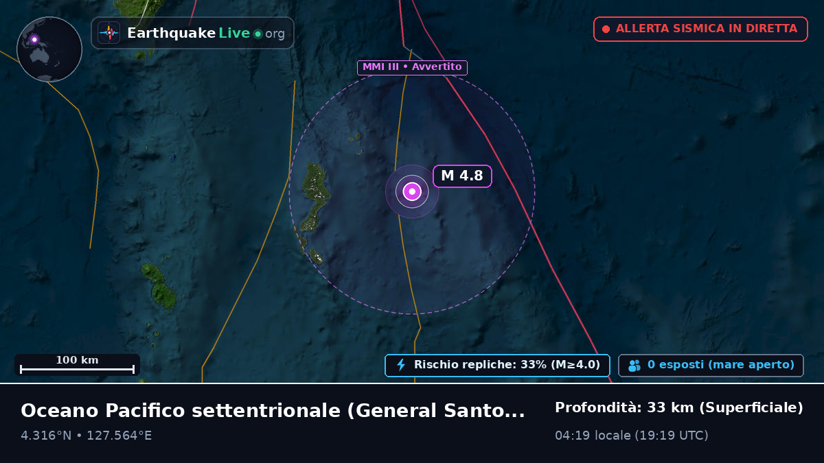Oceano Pacifico settentrionale (Filippine)