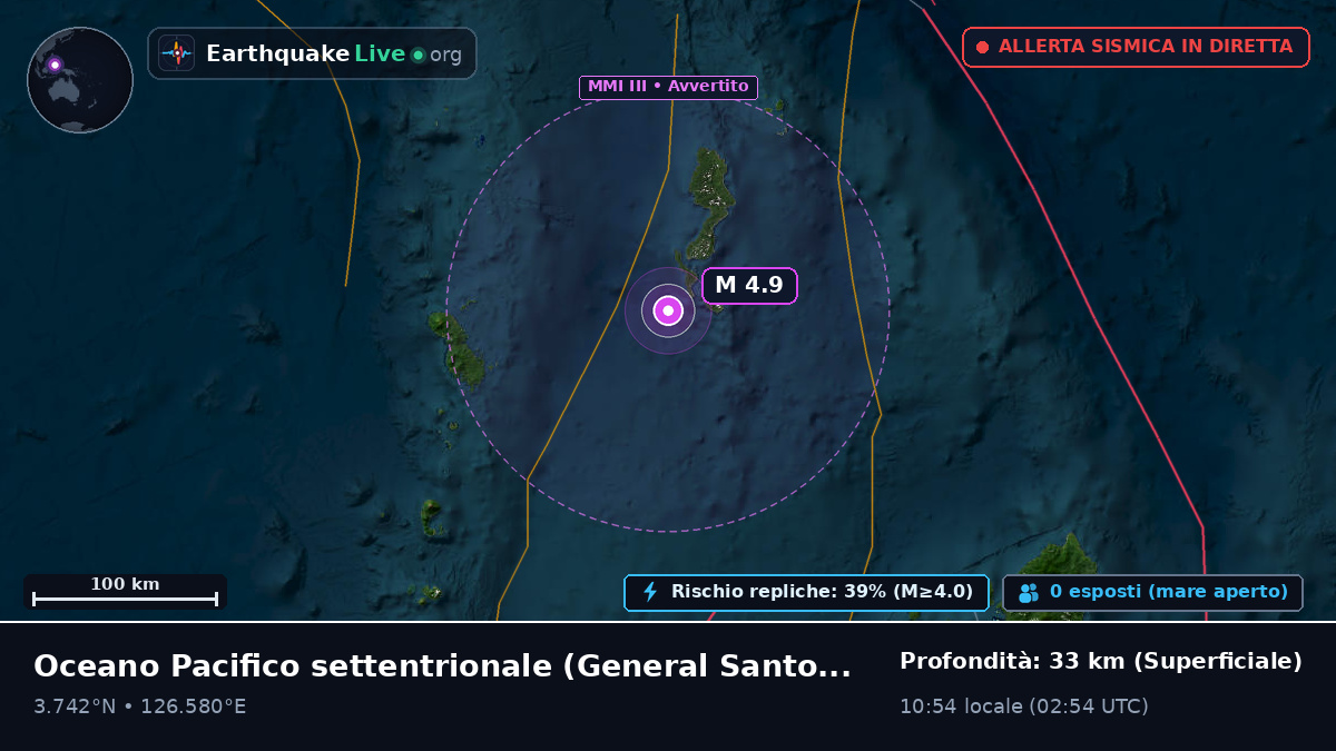 Oceano Pacifico settentrionale (Filippine)