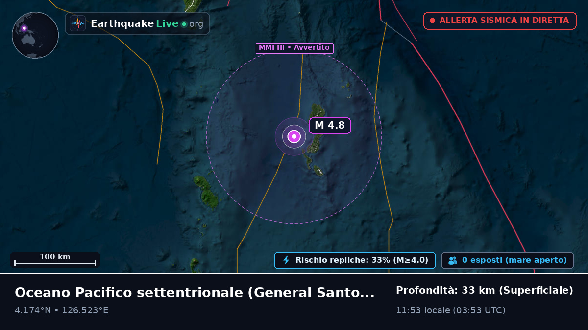 Oceano Pacifico settentrionale (Filippine)