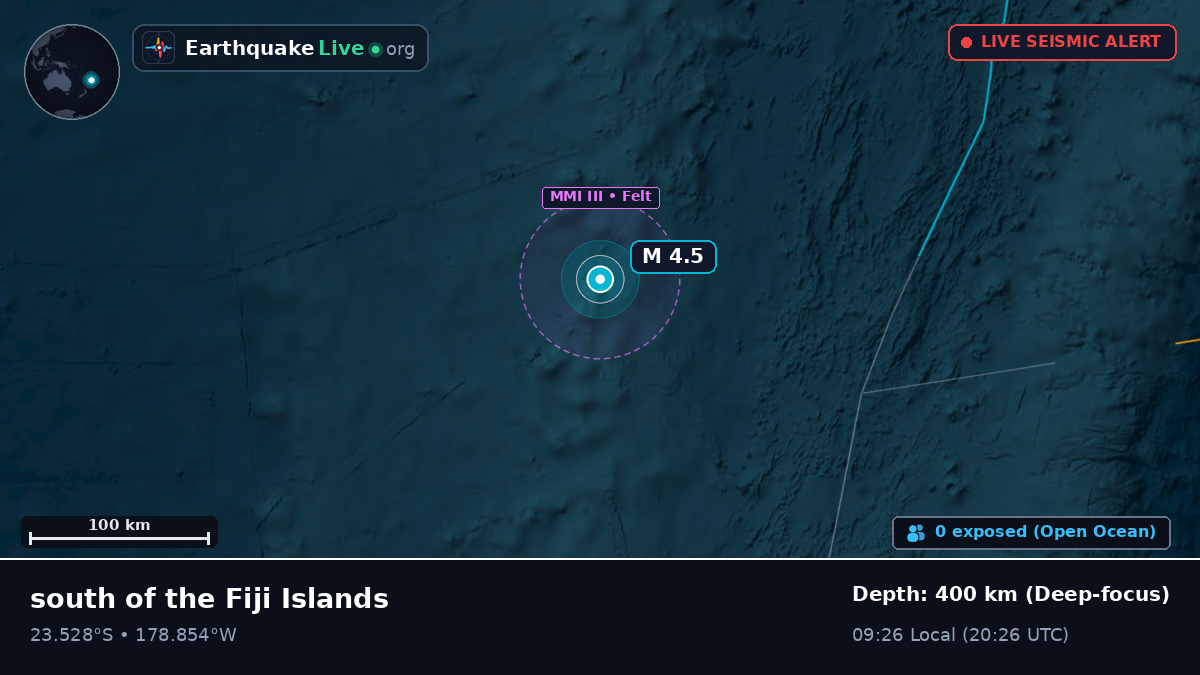 South Pacific Ocean (Tonga)
