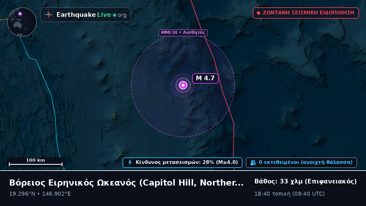 Βόρειος Ειρηνικός Ωκεανός (Northern Mariana Islands)