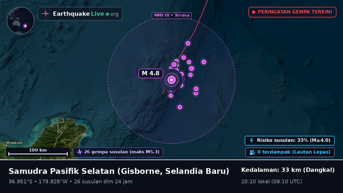 Samudra Pasifik Selatan (Selandia Baru)