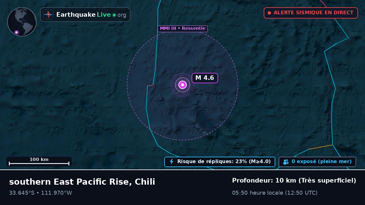 Océan Pacifique Sud (Chili)