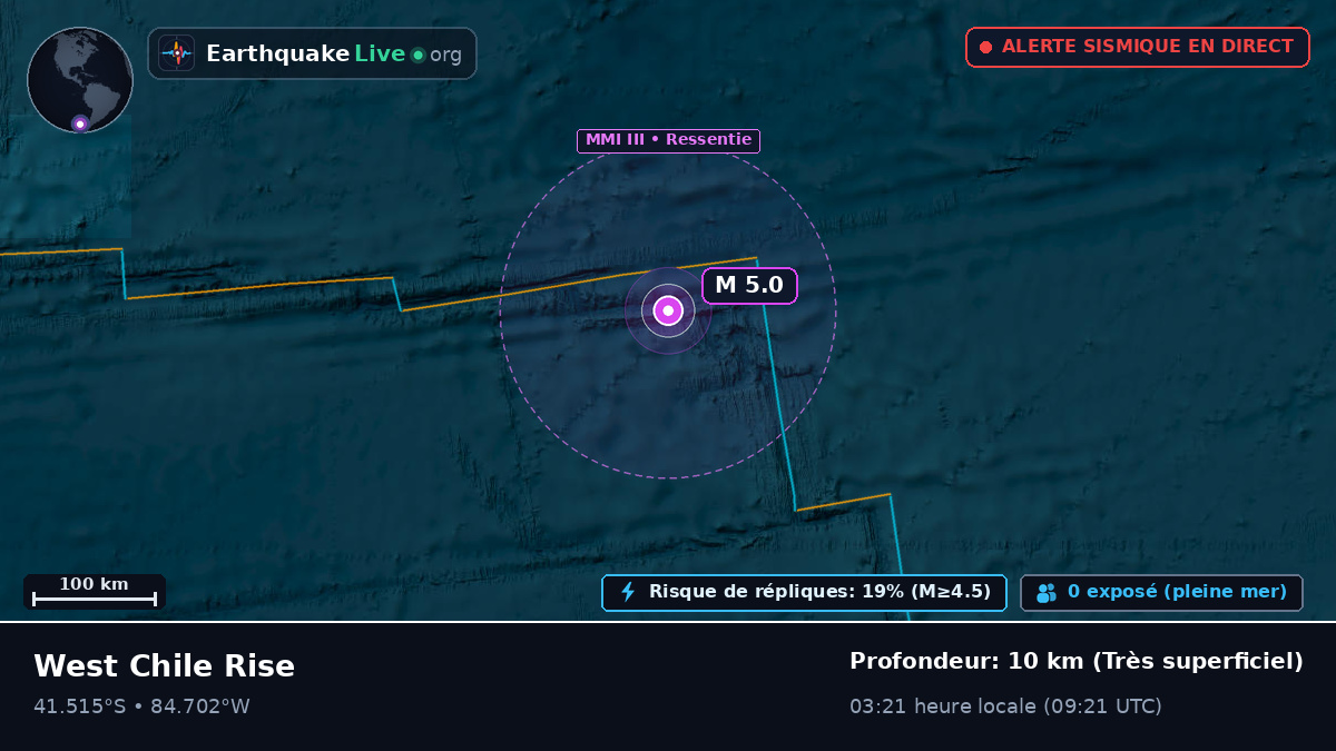 Océan Pacifique Sud (Chili)
