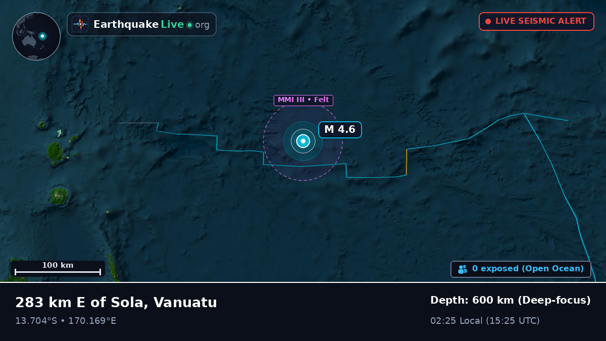 South Pacific Ocean (Vanuatu)
