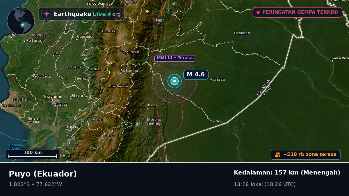 Pastaza, Ekuador