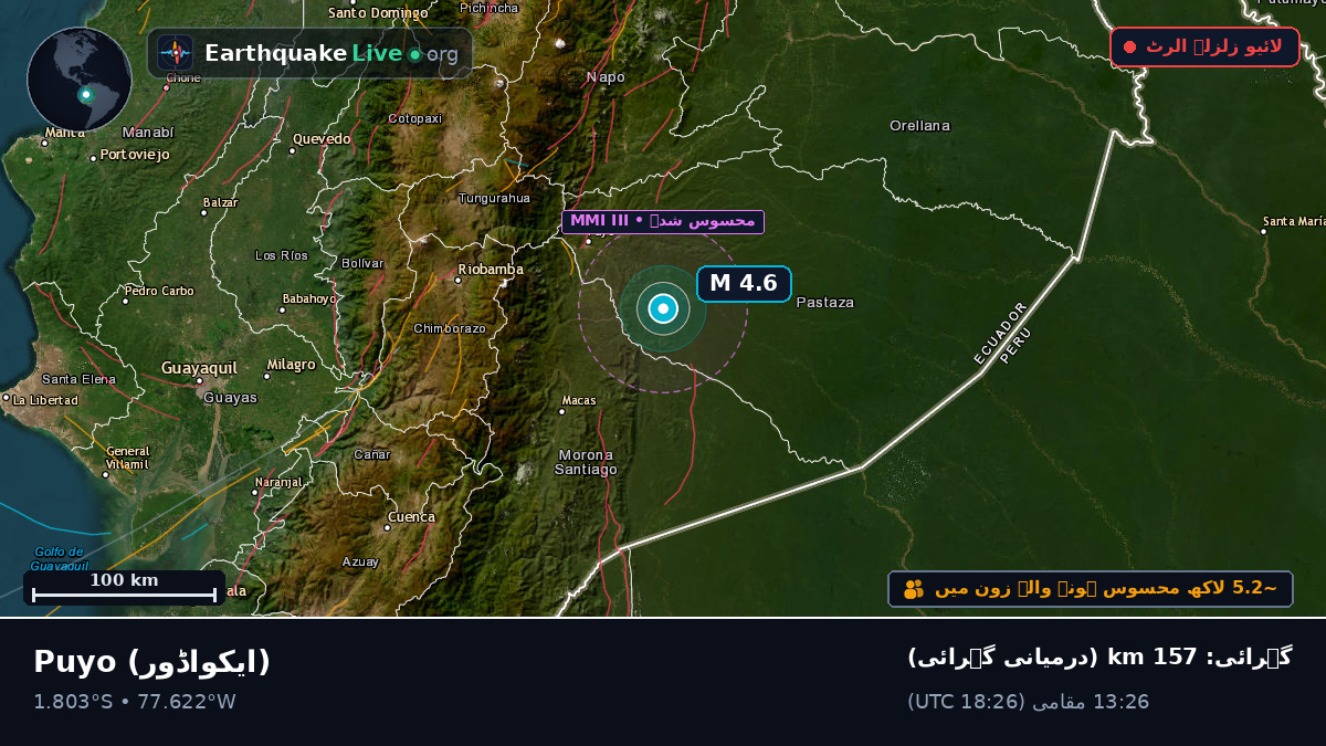 Pastaza, ایکواڈور