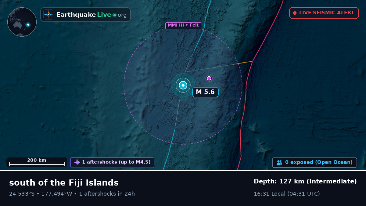 South Pacific Ocean (Tonga)