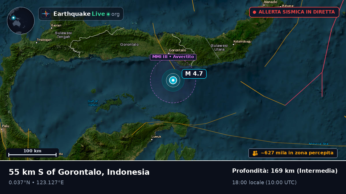 Mare delle Molucche (Indonesia)