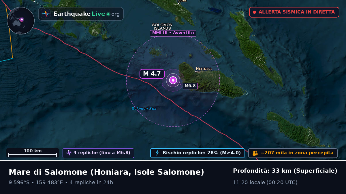 Mare di Salomone (Isole Salomone)
