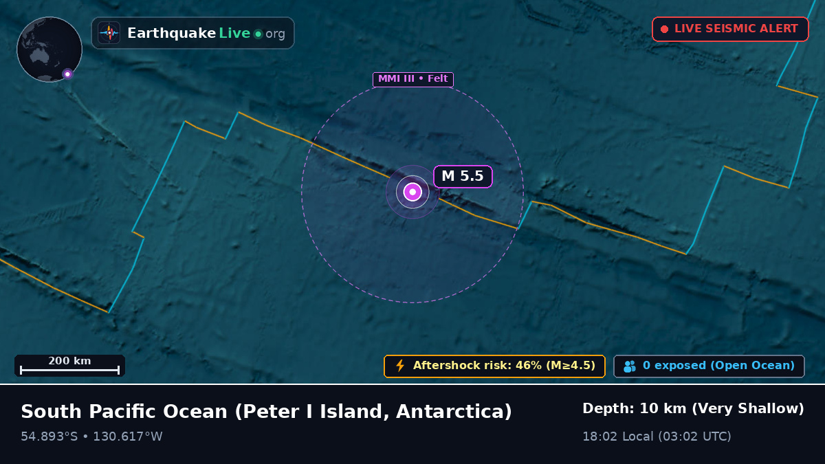 South Pacific Ocean (Antarctica)