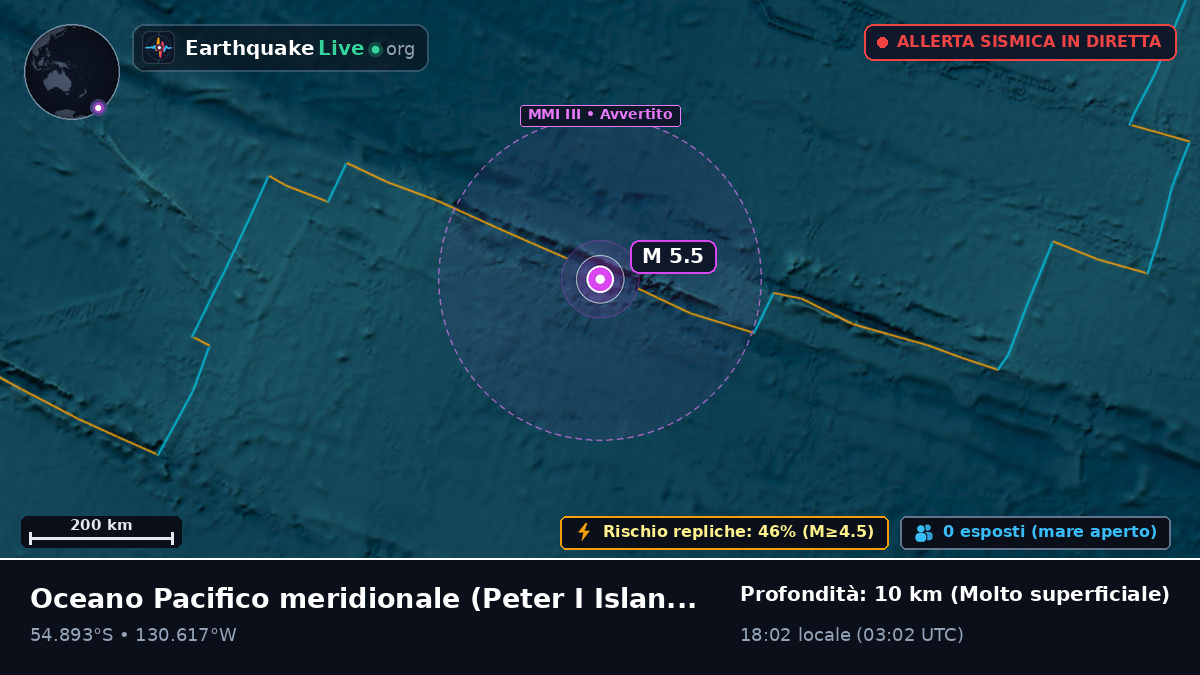 Oceano Pacifico meridionale (Antarctica)