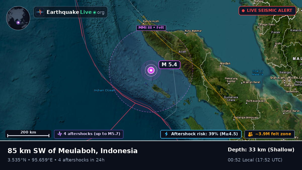 Off the coast of Banda Aceh, Indonesia