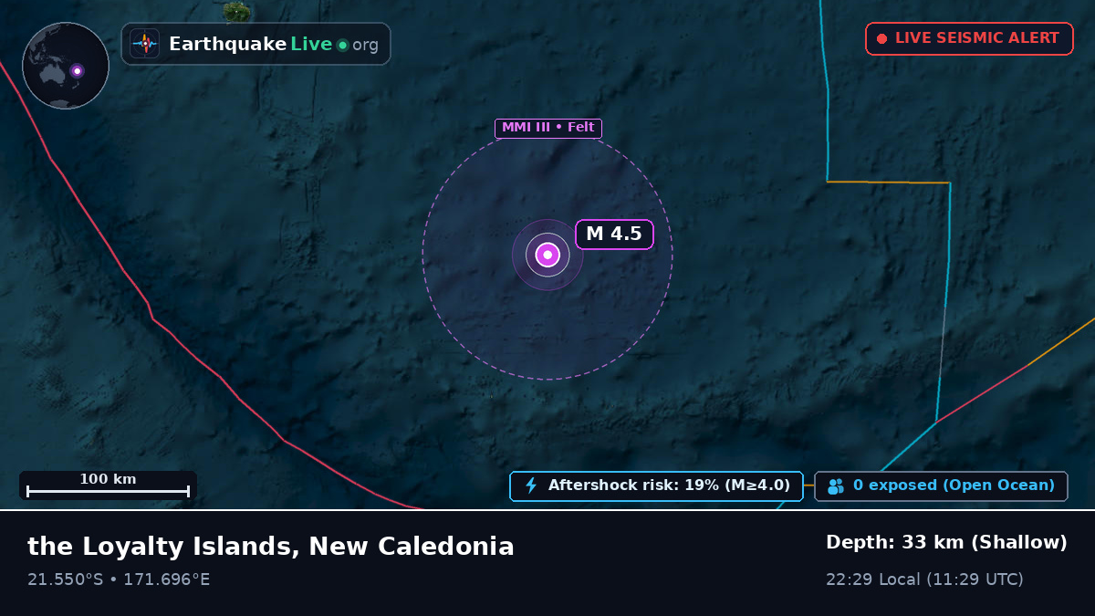 South Pacific Ocean (New Caledonia)