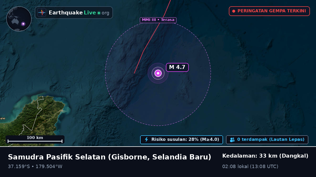 Samudra Pasifik Selatan (Selandia Baru)