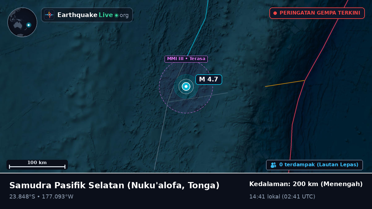 Samudra Pasifik Selatan (Tonga)