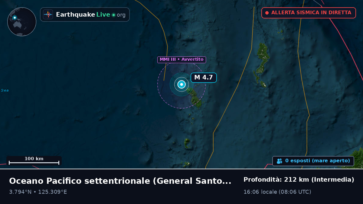 Oceano Pacifico settentrionale (Filippine)